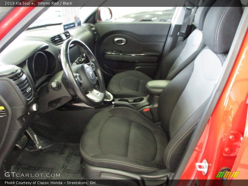 Inferno Red / Black 2019 Kia Soul +