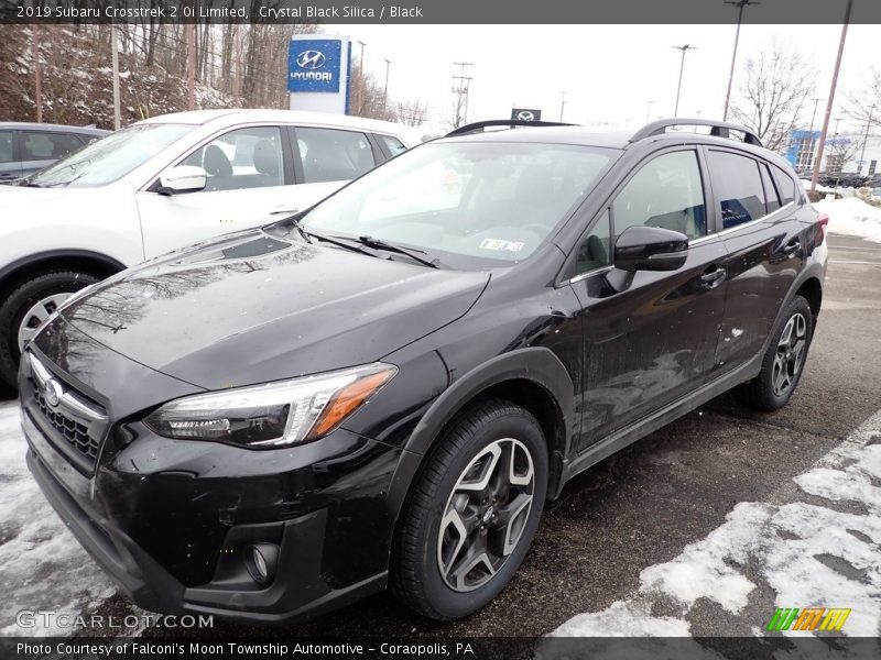 Crystal Black Silica / Black 2019 Subaru Crosstrek 2.0i Limited