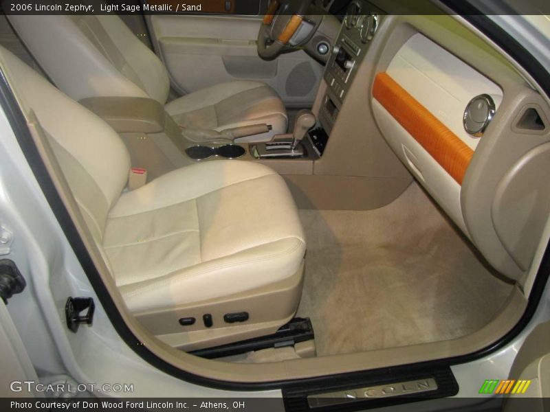 Light Sage Metallic / Sand 2006 Lincoln Zephyr