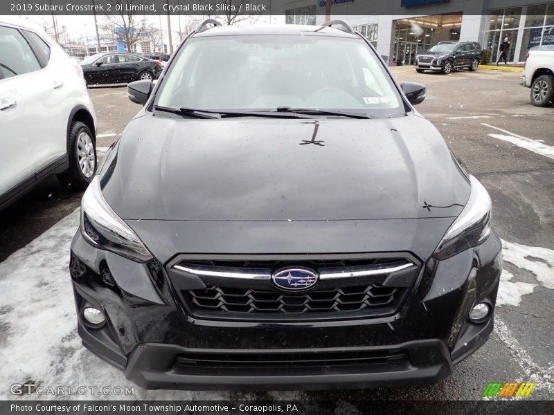Crystal Black Silica / Black 2019 Subaru Crosstrek 2.0i Limited
