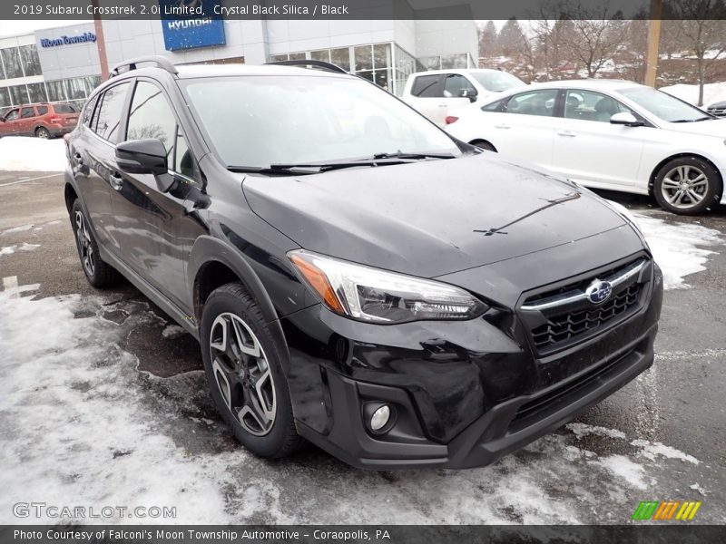 Crystal Black Silica / Black 2019 Subaru Crosstrek 2.0i Limited