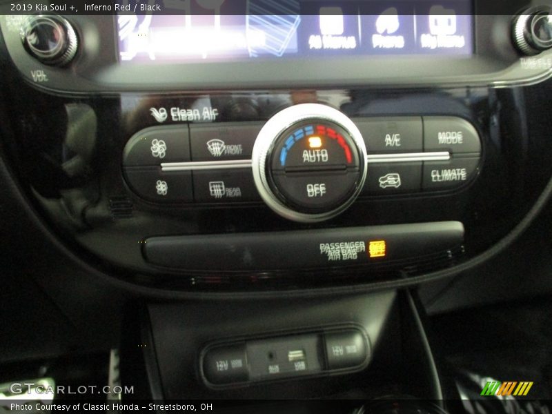 Inferno Red / Black 2019 Kia Soul +