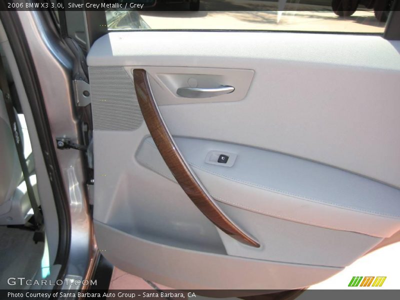 Silver Grey Metallic / Grey 2006 BMW X3 3.0i