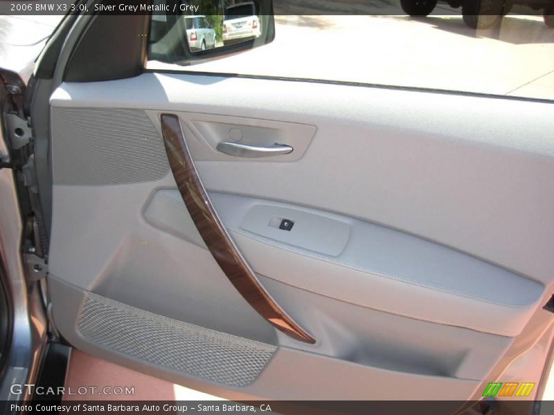 Silver Grey Metallic / Grey 2006 BMW X3 3.0i