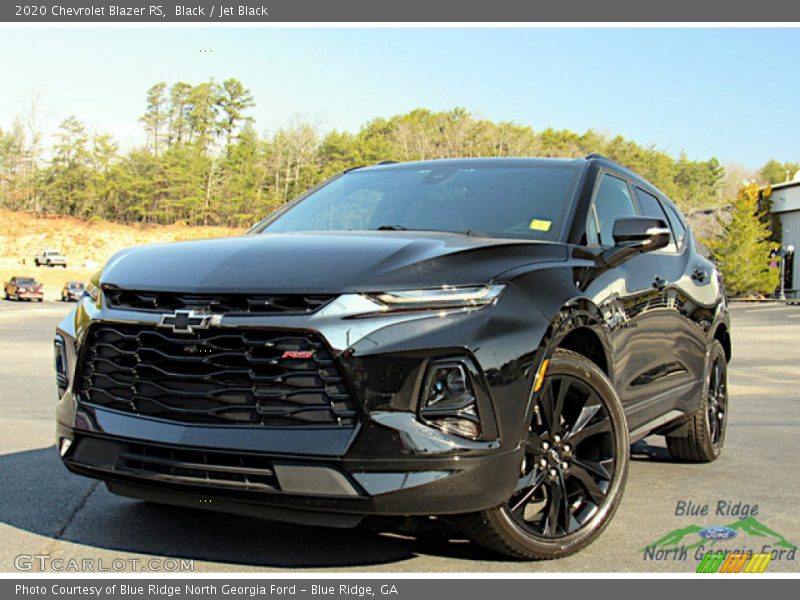 Black / Jet Black 2020 Chevrolet Blazer RS