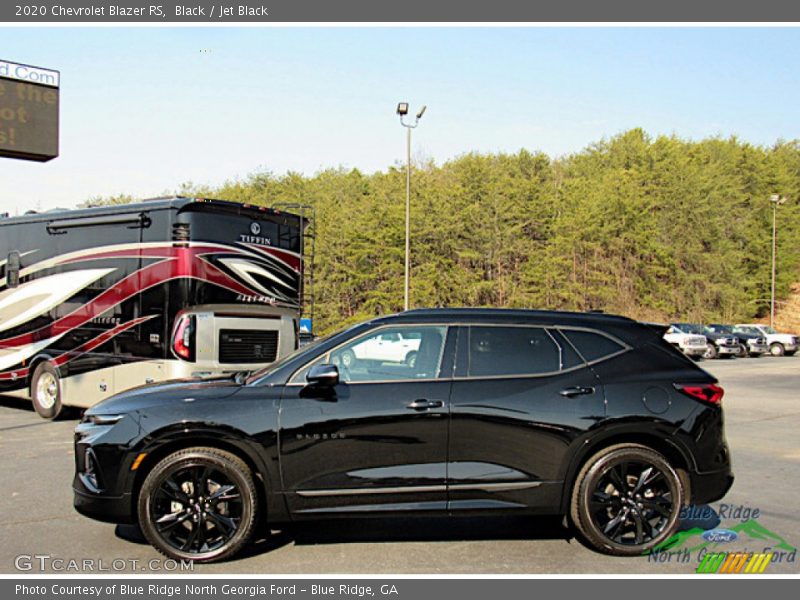 Black / Jet Black 2020 Chevrolet Blazer RS