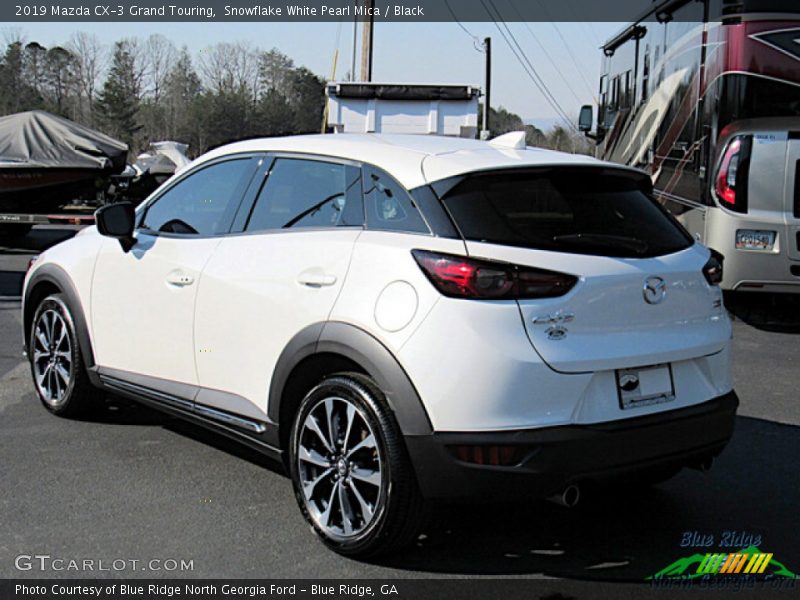 Snowflake White Pearl Mica / Black 2019 Mazda CX-3 Grand Touring