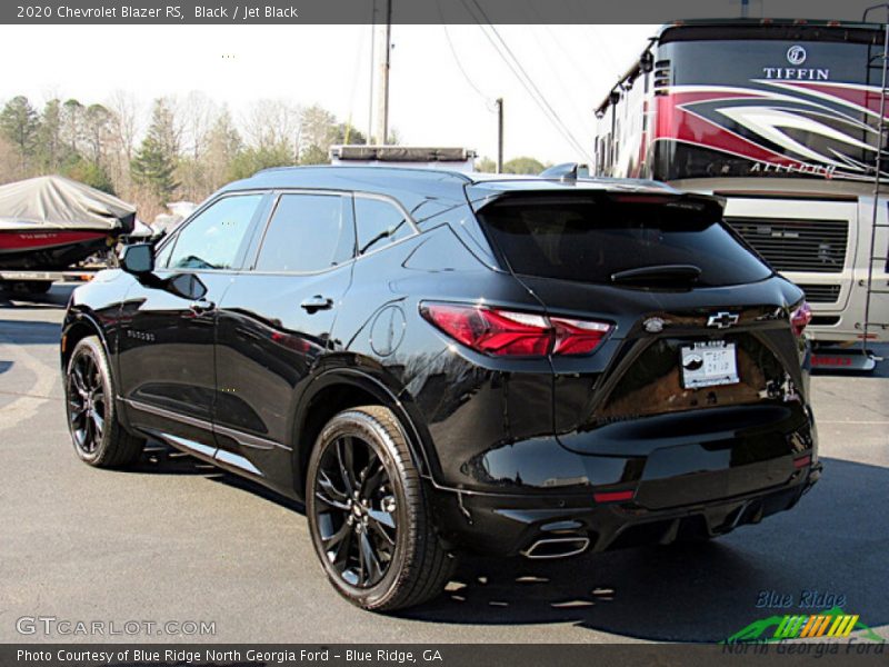 Black / Jet Black 2020 Chevrolet Blazer RS