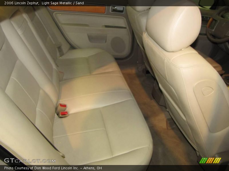 Light Sage Metallic / Sand 2006 Lincoln Zephyr