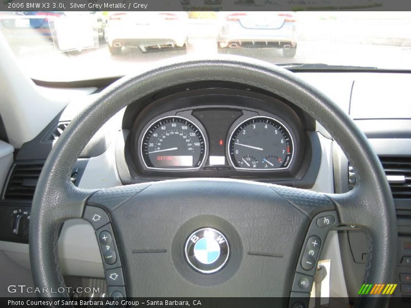Silver Grey Metallic / Grey 2006 BMW X3 3.0i