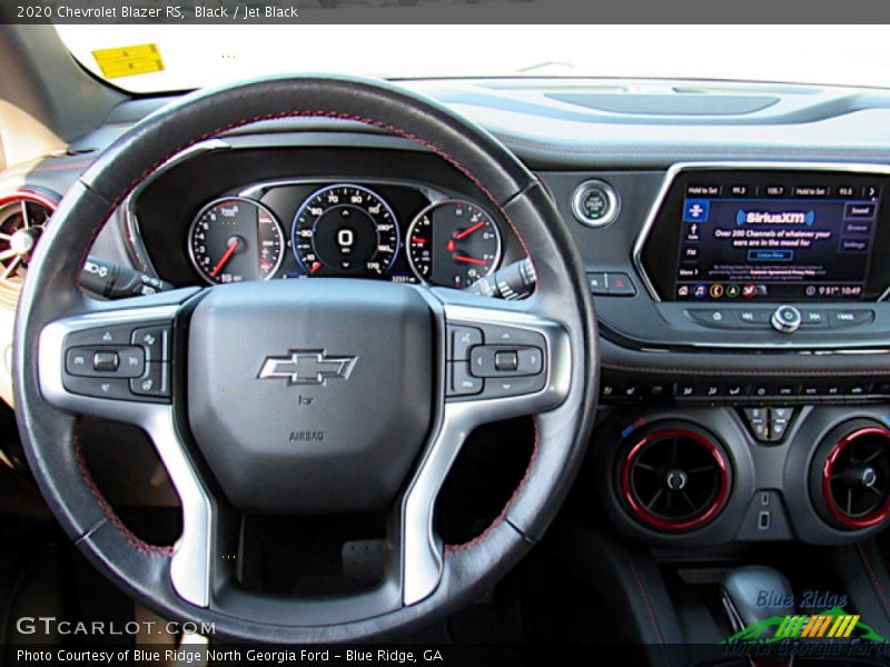 Black / Jet Black 2020 Chevrolet Blazer RS