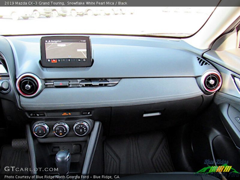 Snowflake White Pearl Mica / Black 2019 Mazda CX-3 Grand Touring