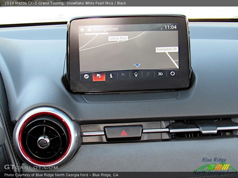 Snowflake White Pearl Mica / Black 2019 Mazda CX-3 Grand Touring