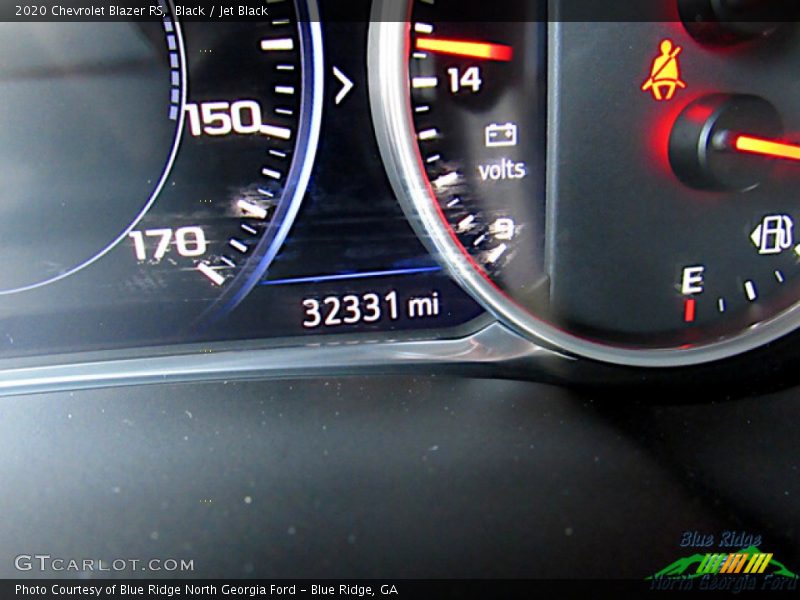 Black / Jet Black 2020 Chevrolet Blazer RS