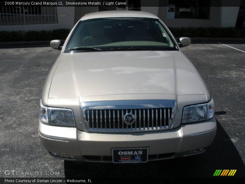 Smokestone Metallic / Light Camel 2008 Mercury Grand Marquis LS