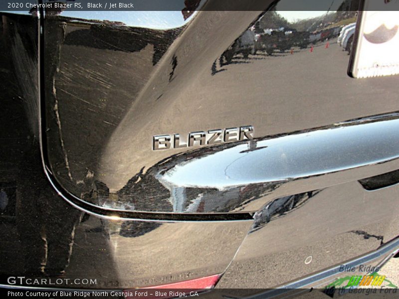 Black / Jet Black 2020 Chevrolet Blazer RS