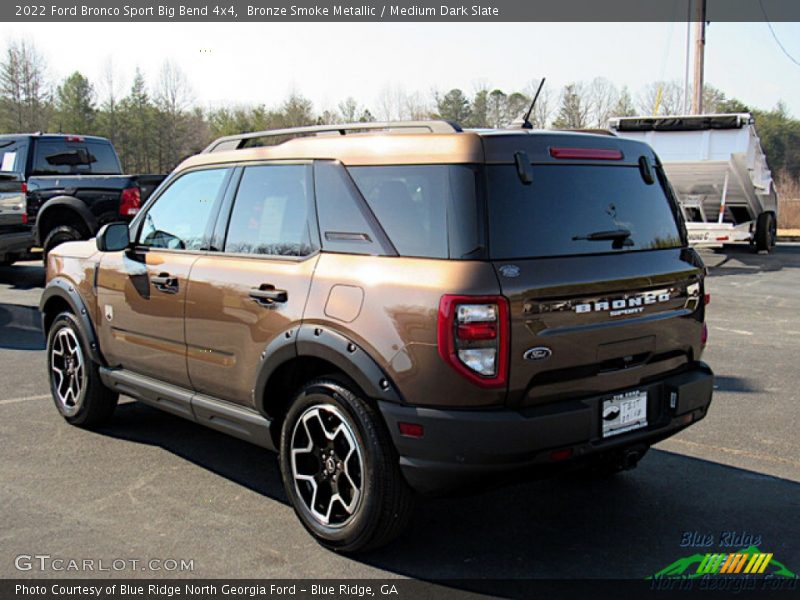 Bronze Smoke Metallic / Medium Dark Slate 2022 Ford Bronco Sport Big Bend 4x4
