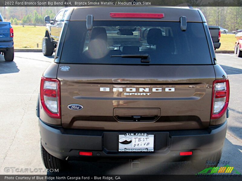 Bronze Smoke Metallic / Medium Dark Slate 2022 Ford Bronco Sport Big Bend 4x4