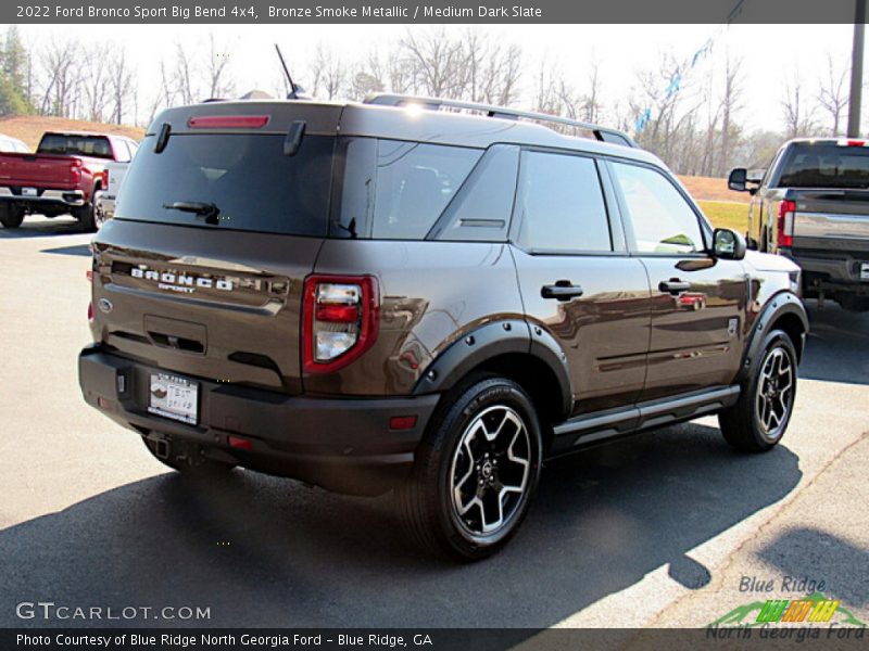 Bronze Smoke Metallic / Medium Dark Slate 2022 Ford Bronco Sport Big Bend 4x4