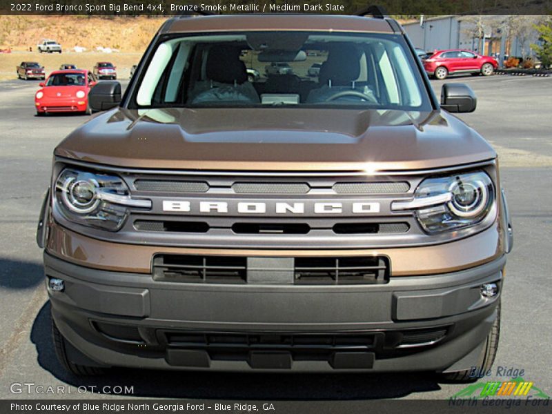 Bronze Smoke Metallic / Medium Dark Slate 2022 Ford Bronco Sport Big Bend 4x4