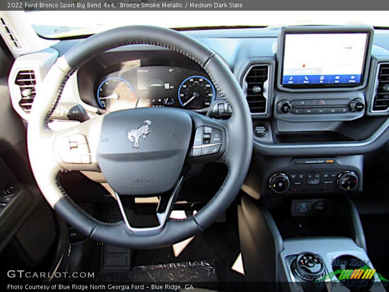 Bronze Smoke Metallic / Medium Dark Slate 2022 Ford Bronco Sport Big Bend 4x4