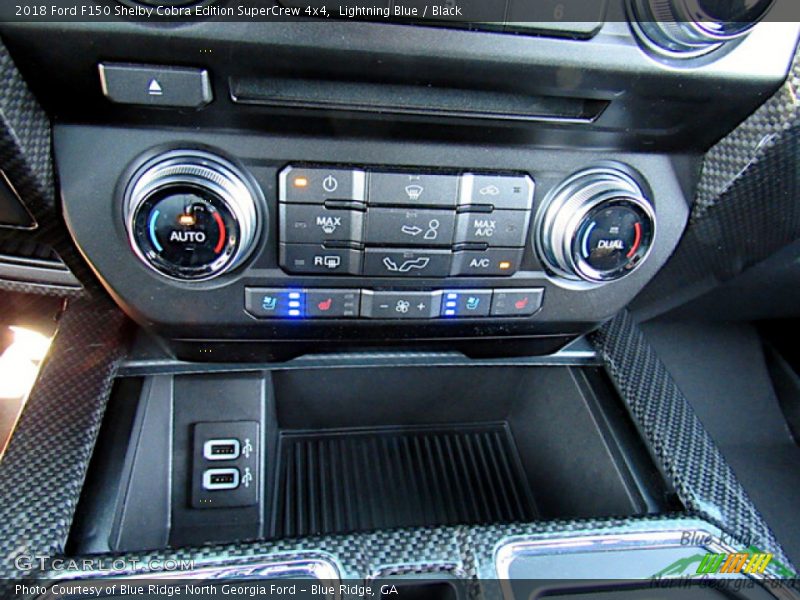 Lightning Blue / Black 2018 Ford F150 Shelby Cobra Edition SuperCrew 4x4