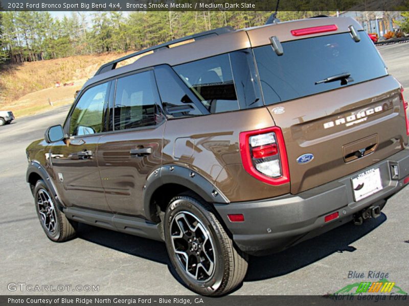 Bronze Smoke Metallic / Medium Dark Slate 2022 Ford Bronco Sport Big Bend 4x4