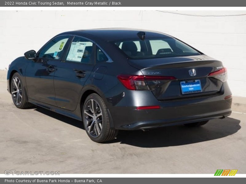 Meteorite Gray Metallic / Black 2022 Honda Civic Touring Sedan