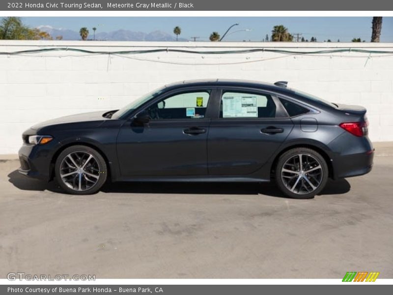  2022 Civic Touring Sedan Meteorite Gray Metallic