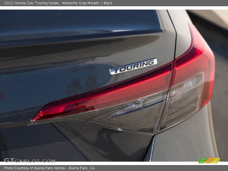 Meteorite Gray Metallic / Black 2022 Honda Civic Touring Sedan
