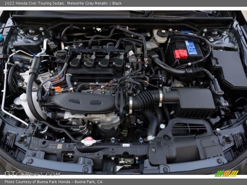  2022 Civic Touring Sedan Engine - 1.5 Liter Turbocharged DOHC 16-Valve VTEC 4 Cylinder