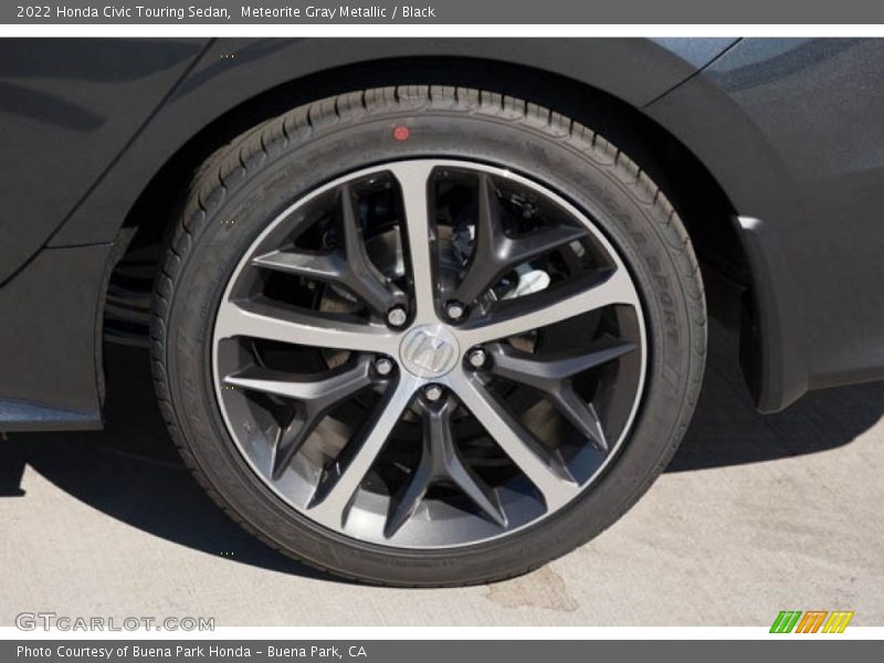 Meteorite Gray Metallic / Black 2022 Honda Civic Touring Sedan