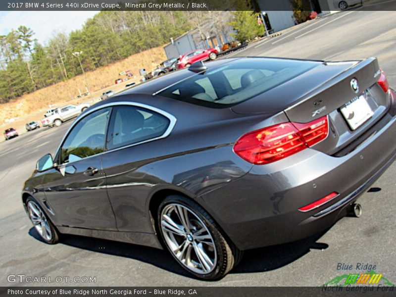 Mineral Grey Metallic / Black 2017 BMW 4 Series 440i xDrive Coupe