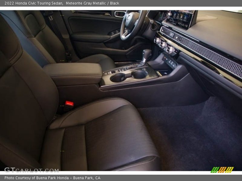 Meteorite Gray Metallic / Black 2022 Honda Civic Touring Sedan