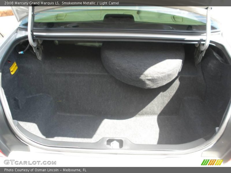 Smokestone Metallic / Light Camel 2008 Mercury Grand Marquis LS