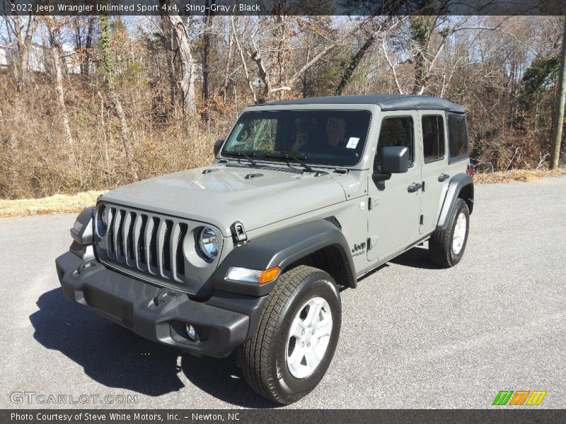 Sting-Gray / Black 2022 Jeep Wrangler Unlimited Sport 4x4