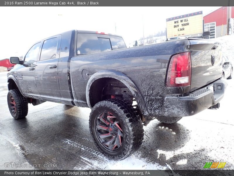 Black / Black 2016 Ram 2500 Laramie Mega Cab 4x4