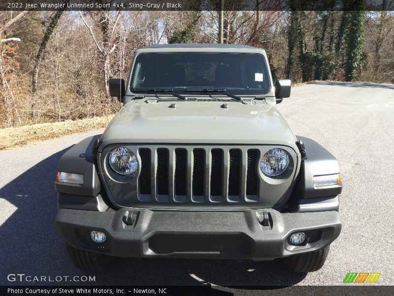 Sting-Gray / Black 2022 Jeep Wrangler Unlimited Sport 4x4