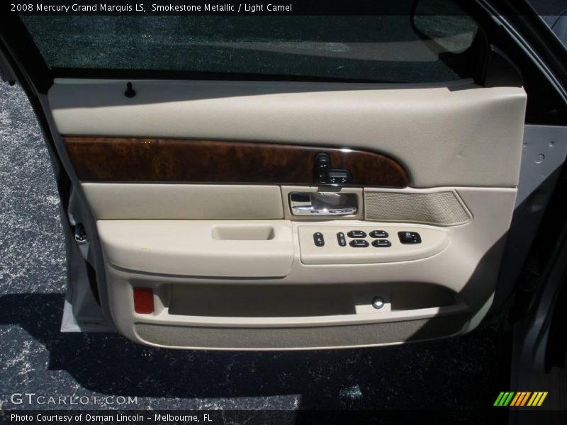 Smokestone Metallic / Light Camel 2008 Mercury Grand Marquis LS