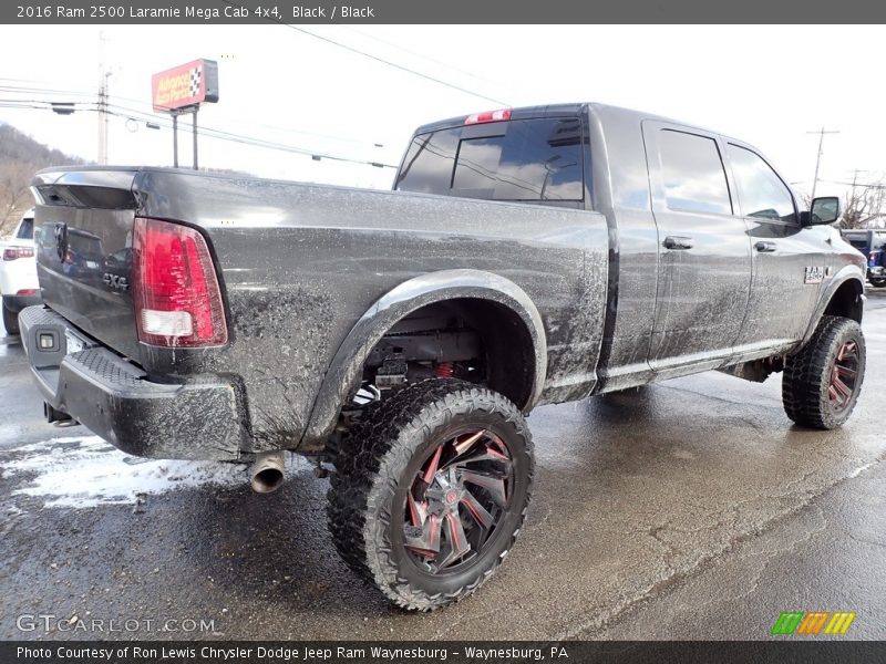 Black / Black 2016 Ram 2500 Laramie Mega Cab 4x4