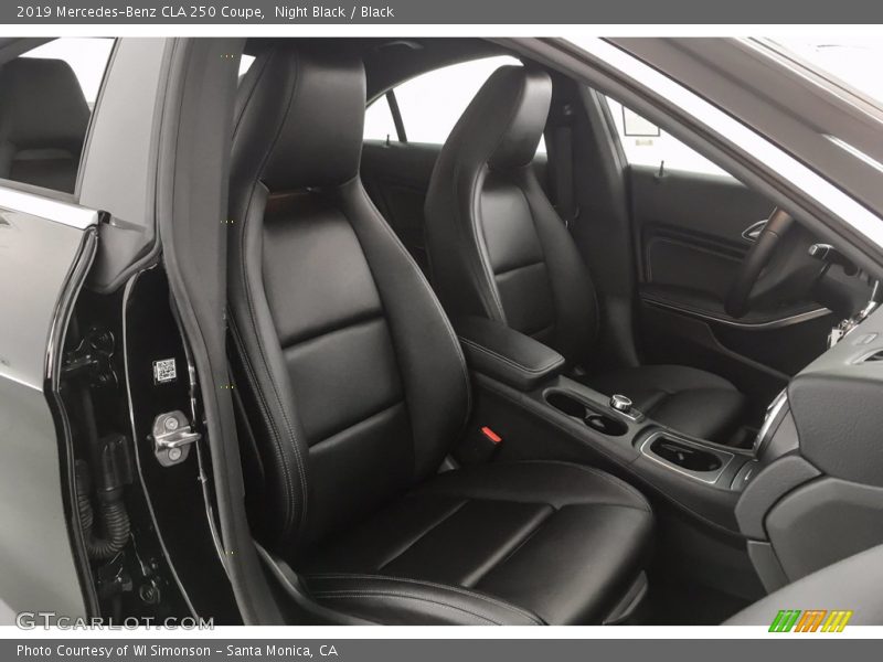Night Black / Black 2019 Mercedes-Benz CLA 250 Coupe