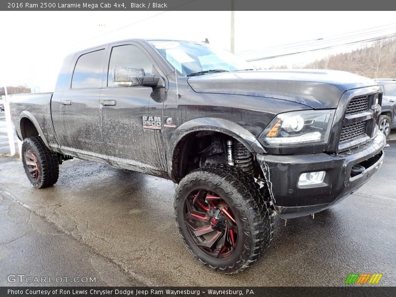 Black / Black 2016 Ram 2500 Laramie Mega Cab 4x4