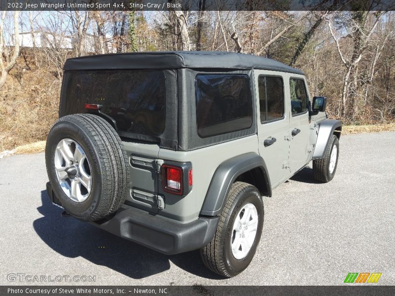 Sting-Gray / Black 2022 Jeep Wrangler Unlimited Sport 4x4