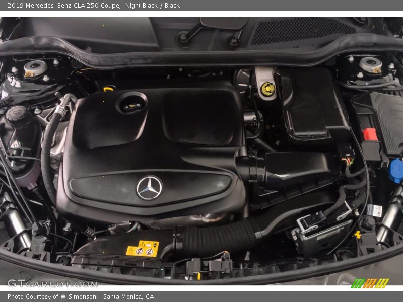 Night Black / Black 2019 Mercedes-Benz CLA 250 Coupe