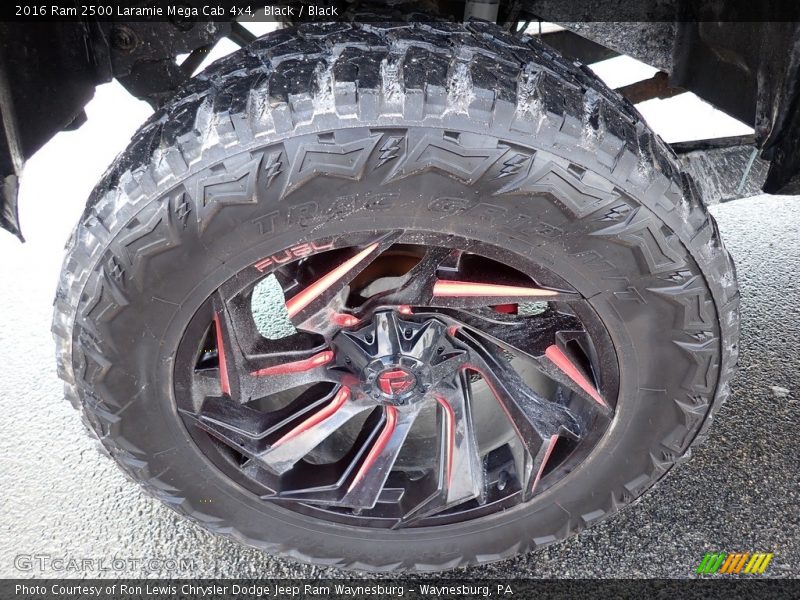 Custom Wheels of 2016 2500 Laramie Mega Cab 4x4