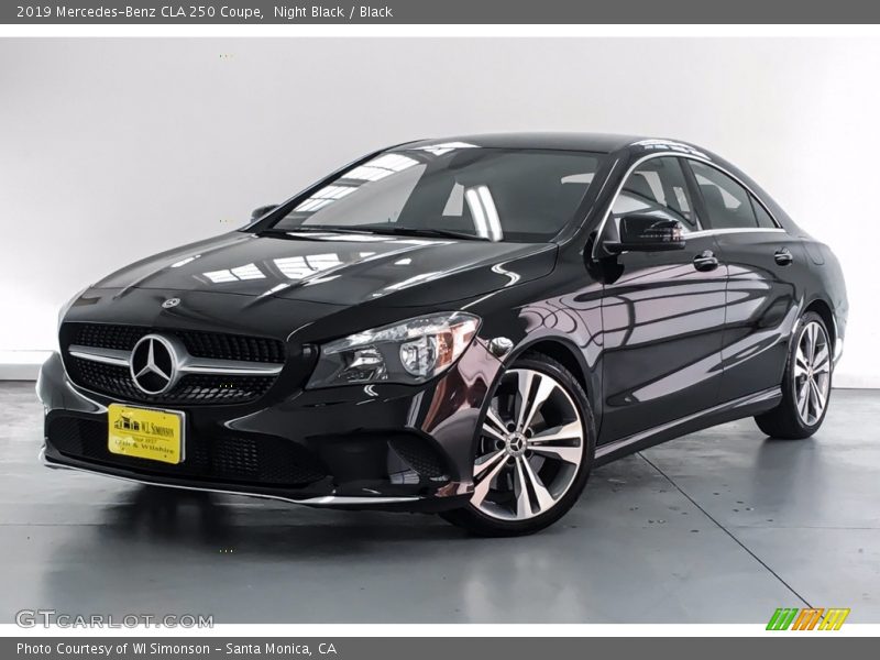 Night Black / Black 2019 Mercedes-Benz CLA 250 Coupe