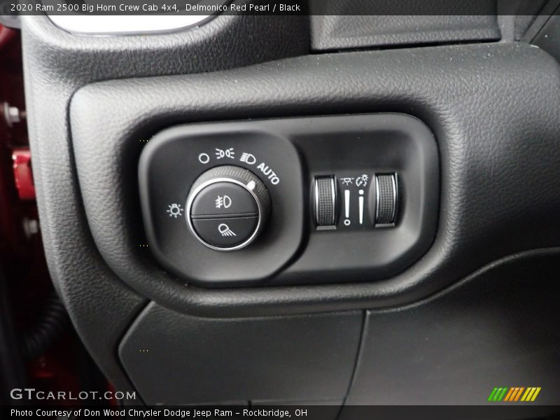 Delmonico Red Pearl / Black 2020 Ram 2500 Big Horn Crew Cab 4x4