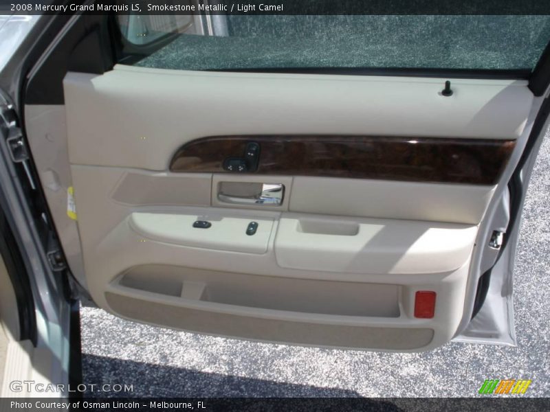 Smokestone Metallic / Light Camel 2008 Mercury Grand Marquis LS