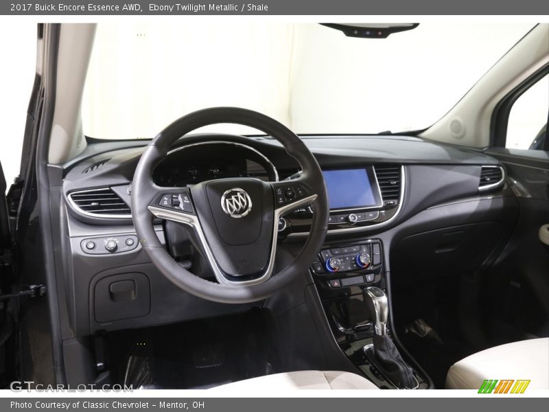 Dashboard of 2017 Encore Essence AWD