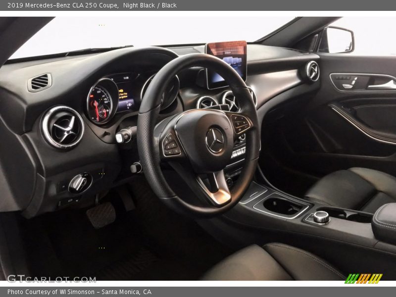 Night Black / Black 2019 Mercedes-Benz CLA 250 Coupe